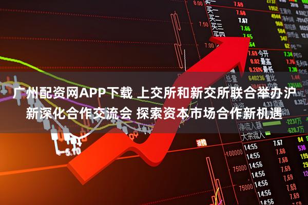 广州配资网APP下载 上交所和新交所联合举办沪新深化合作交流会 探索资本市场合作新机遇
