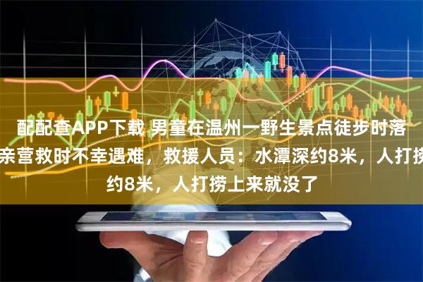 配配查APP下载 男童在温州一野生景点徒步时落水，34岁父亲营救时不幸遇难，救援人员：水潭深约8米，人打捞上来就没了